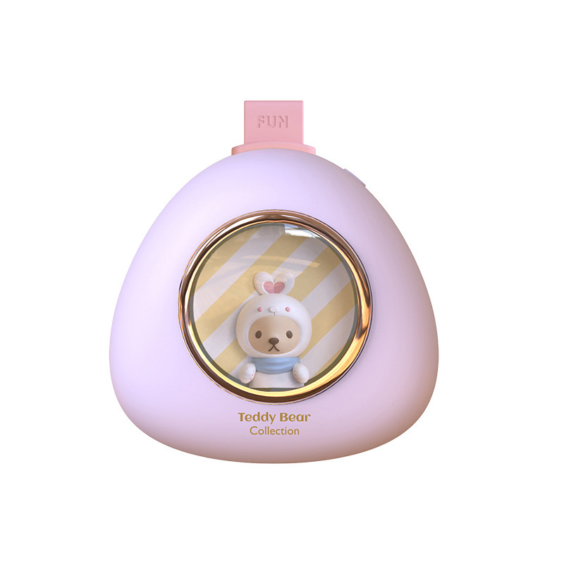 Capacious hand warmer, cute cartoon power supply