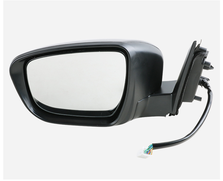 Suitable for 14-21 Qashqai Reversing Mirror Assembly Qashqai Rearview Mirror Assembly Left and Right Foldableing Reflective Mirrors