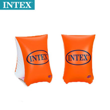 INTEX58641儿童学游泳手臂圈 水袖充气浮力圈平衡圈 游泳泳校早教