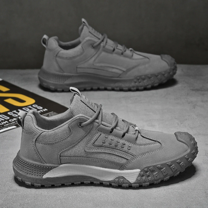 Мужская обувь по страхованию труда осенние новые дышащие рабочие сапоги на строительной площадке рабочая обувь мужские спортивные сапоги на открытом воздухе