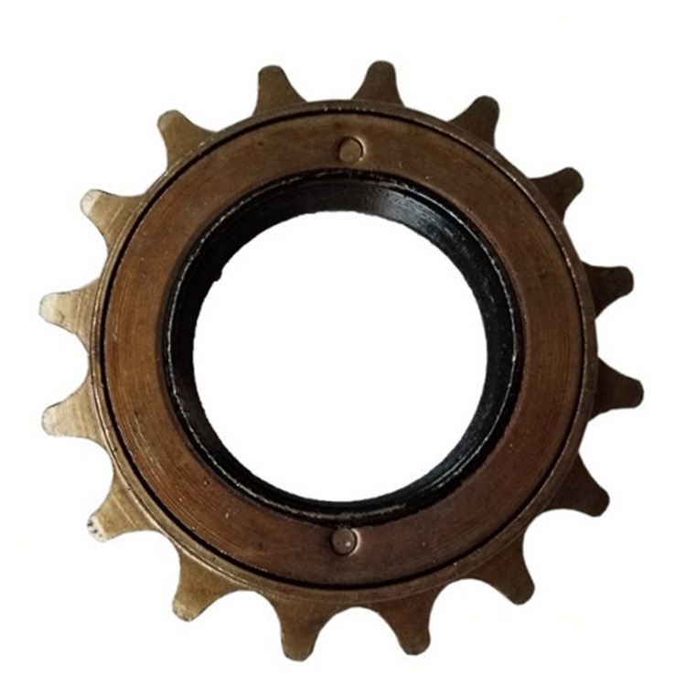 Rueda de vuelo de una sola velocidad de bicicleta Rueda de vuelo de una sola velocidad Rueda de vuelo de una sola pieza Bicicleta de montaña de 16 dientes Volante de dientes completos Accesorios de una sola pieza activa bidireccional