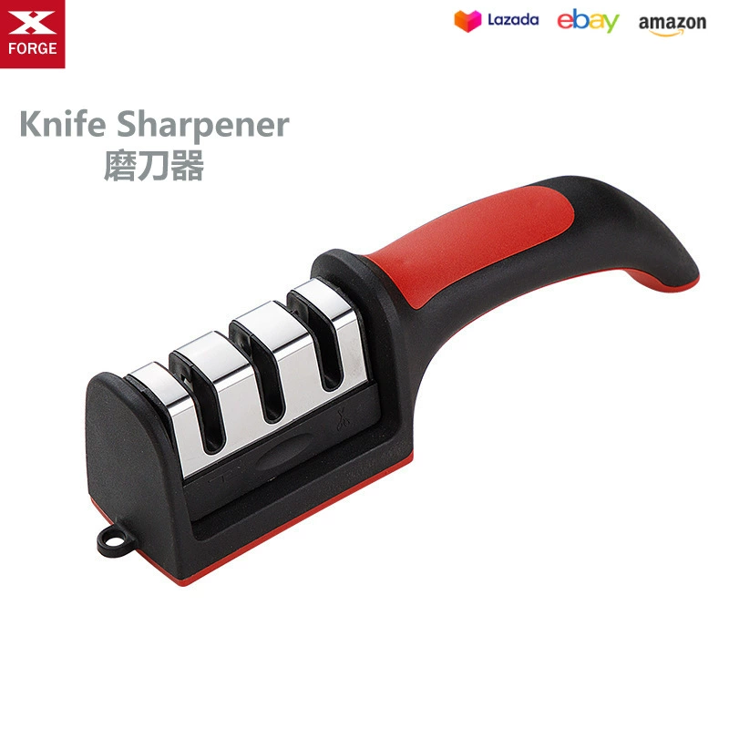 Кухонная трехсегментная точилка многофункциональный точильный камень ручной четырехсегментный точильный инструмент Домашний быстрый точильный нож артефакт