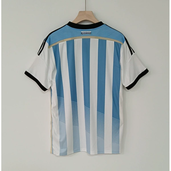2014 Argentina home game does not have a number printed on it