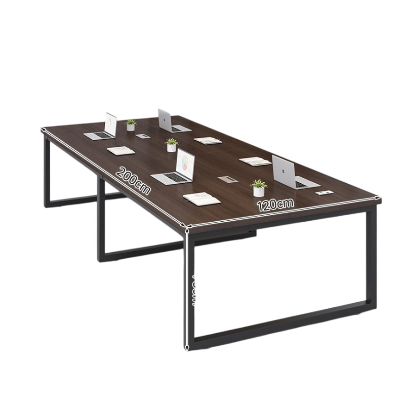 Mesa de conferencias Mesa larga simple sala de conferencias moderna Mesa y silla combinada Mesa de consulta simple especial para oficina Mesa de capacitación