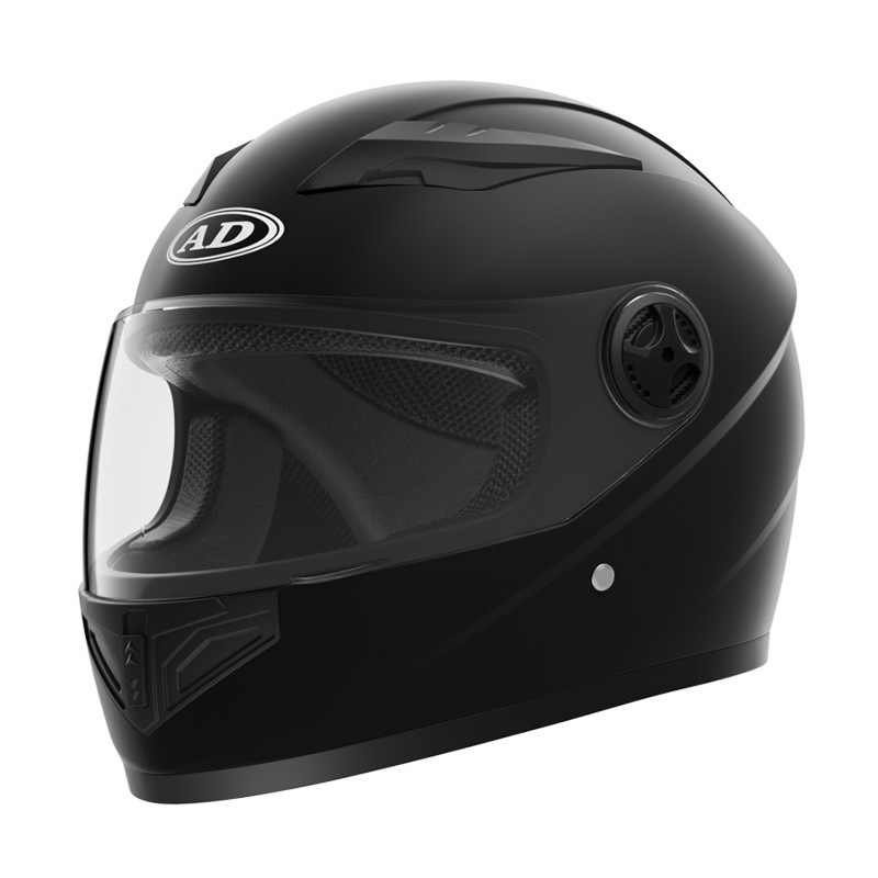 Ad Motorcycle Helmet for Men and Women, Full-Face Helmet for Electric Vehicles, All-Season Universal Helmet, Safety Hat, Foreign Trade Battery Vehicle Helmet