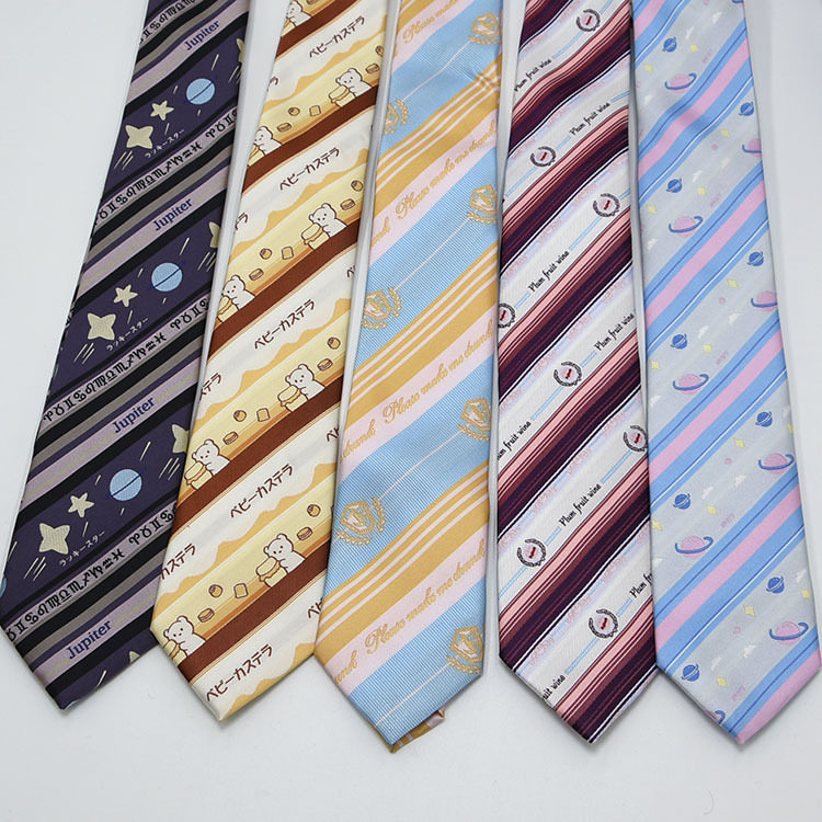 Jk Tie Custom Jk Small Things High School Student Uniform Tie Sailor Suit Tie Design and Processing According to Drawings