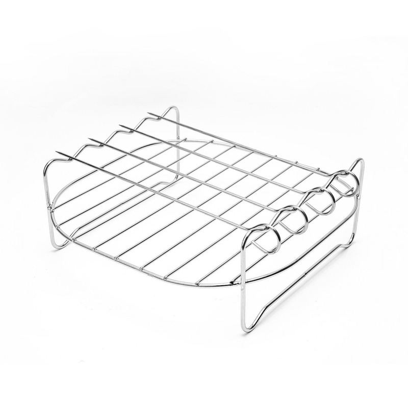 Amazon Outdoor Grill suit with Skewers Square Air Fryer Grill Steaming Rack Carbon Steel Barbecue Bracket Amazon Outdoor Grill suit with Skewers Square Air Fryer Grill Steaming Rack Carbon Steel Barbecue Bracket