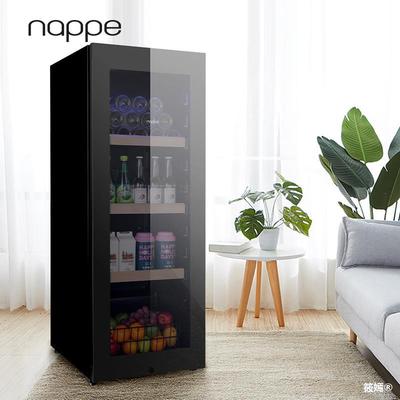 Nappe 200C Ice Bar household a living room constant temperature Wine Cooler Tea cabinet small-scale Drinks Cold storage Fresh keeping Refrigerator cabinet