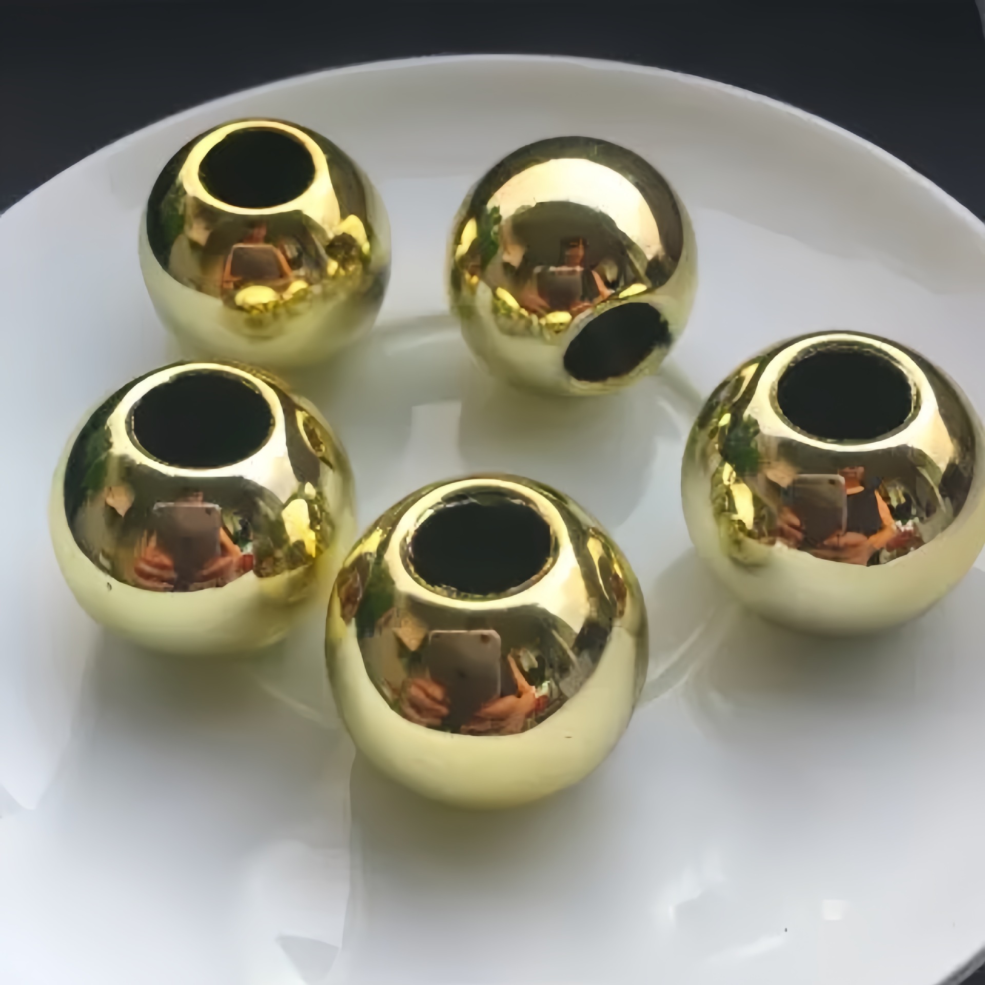 通孔珠多规格孔径饰品配件