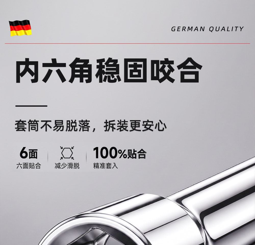 Car tire wrench, labor-saving disassembly tool, extended tire changing cross socket set, car repair disassembly tool