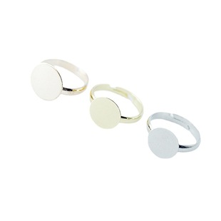 Wholesale gold plated ring 16mm with tow ring DIY bag gold ring accessories suitable for handmade jewelry making