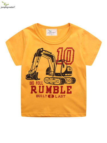 Cotton Short-Sleeve T-Shirt for European and American Boys, Medium and Small Children Summer T-Shirt for Boys, Children's Top