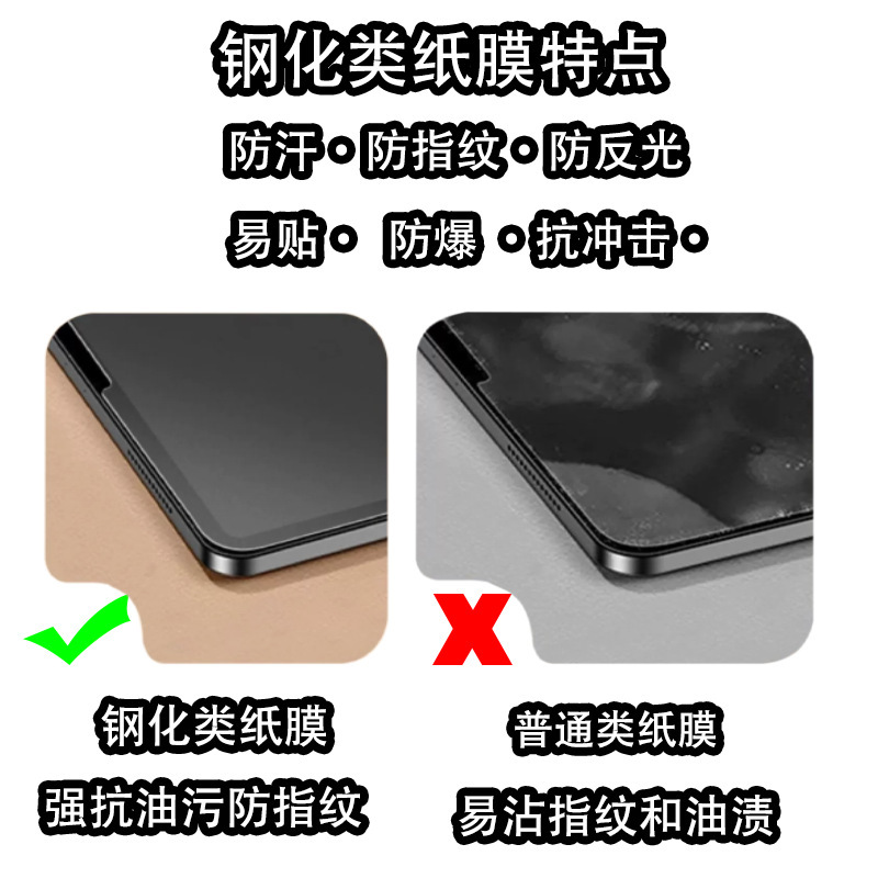 強化紙フィルム ipad タブレット筆記フィルム pro11 ガラス紙フィルム pro 13inchair apple 第 11 世代|undefined
