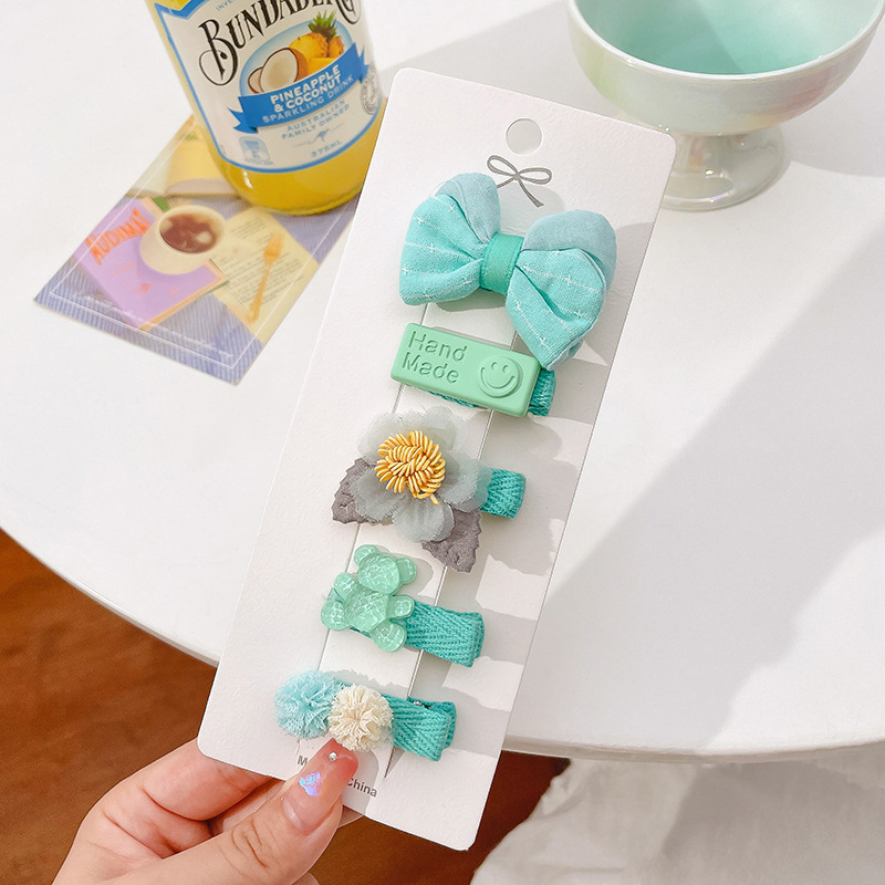 Niñas no lastiman el cabello lindo lindo abrazadera de pelo de sudor para bebés, cabello para bebés pequeños