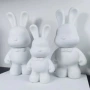 流体涂鸦制作手工白胚