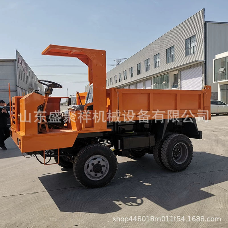 Подземный полноприводный автомобиль в горнодобывающей зоне, 20-тонный малый горный самосвал, специальный внедорожный автомобиль для обеспечения безопасности в горнодобывающей промышленности