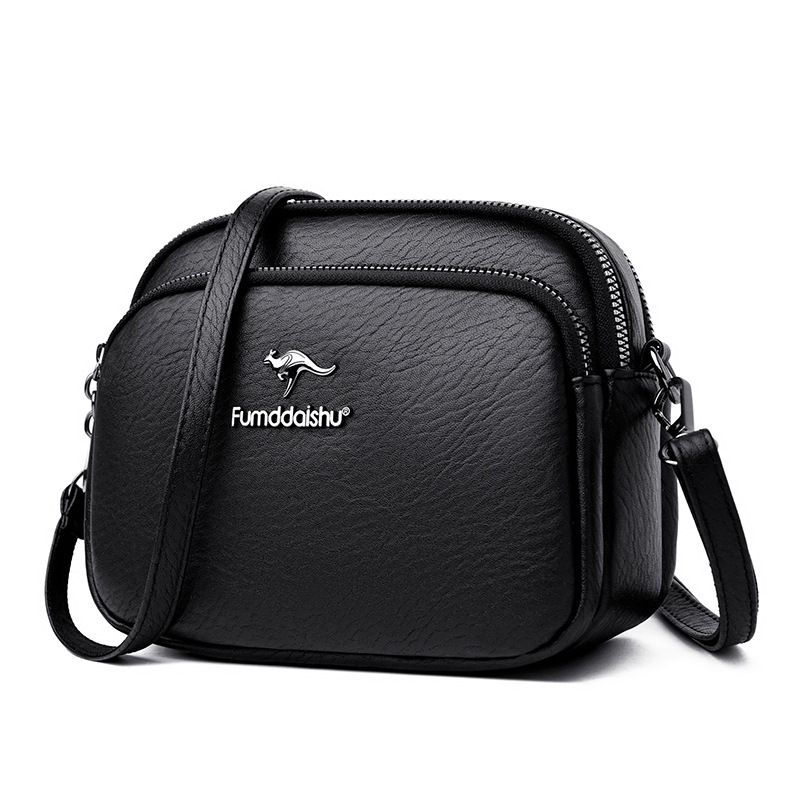 Comercio exterior transfronterizo bolso de madres de mediana edad nuevo bolso de hombro simple bolso casual de gran capacidad bolso de mujer de tres capas al por mayor