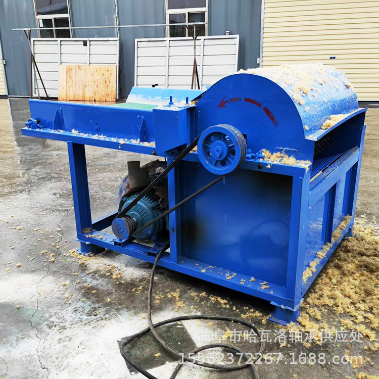 毛线粗纱头开松机 沙发套下角料开松机 毛毡大棚被开花机