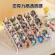 Acrylic Display Rack Desktop Millet Storage Box Transparent Ladder Shelf Stand Card Peripheral Badge Storage Rack
