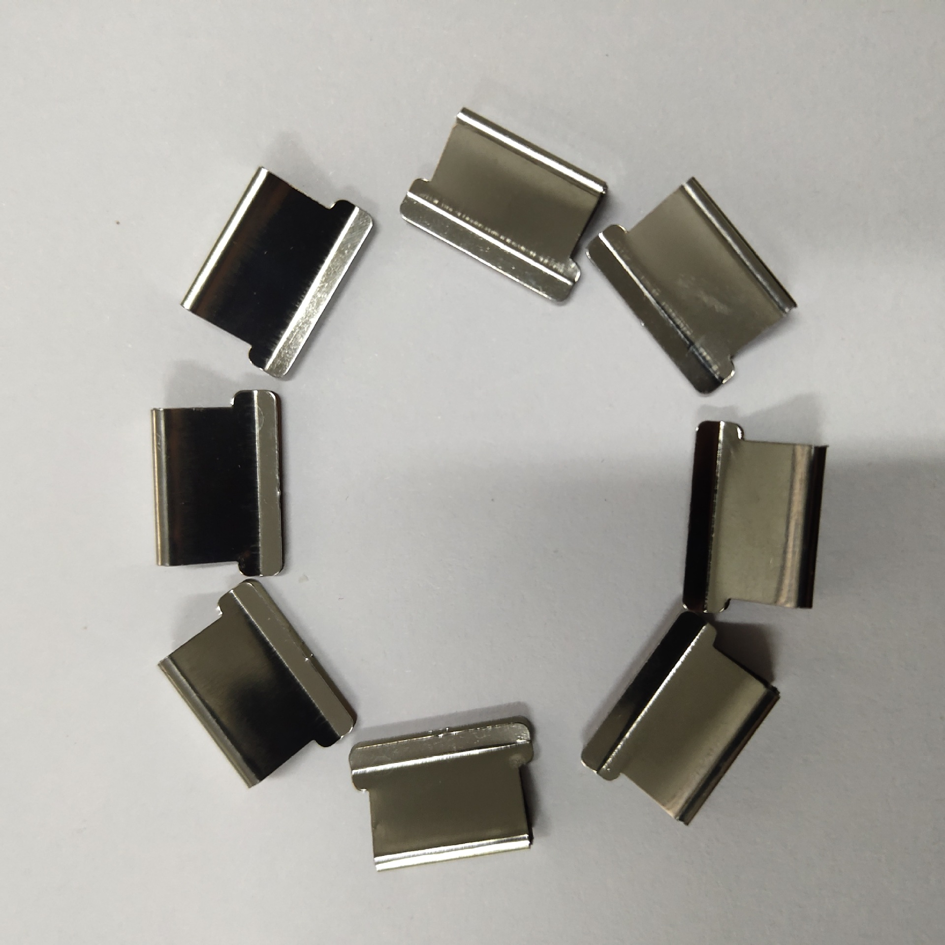 Clip de metal suplementario Clip de papel de prueba Clip de papel de libro Clip de papel de papel de papelería Clip de empuje Clip de respaldo