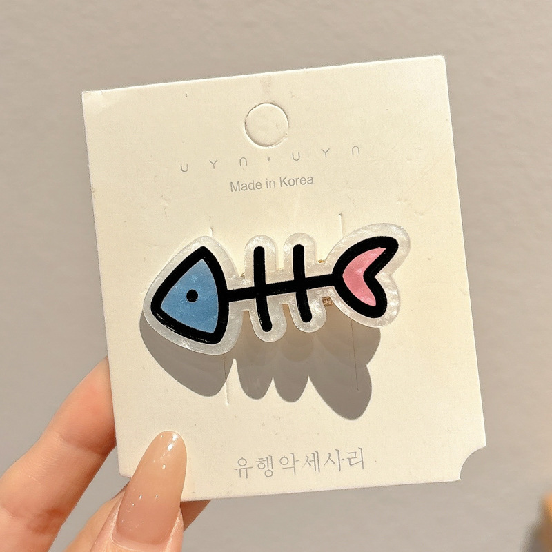 多巴胺可爱发夹女刘海侧边碎发夹子精致高级感发卡鸭嘴夹发饰头饰|undefined