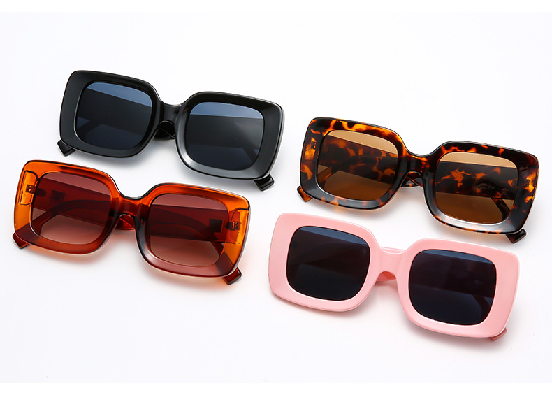 Retro Fashion Simple Style Women's Sunglasses display picture 3