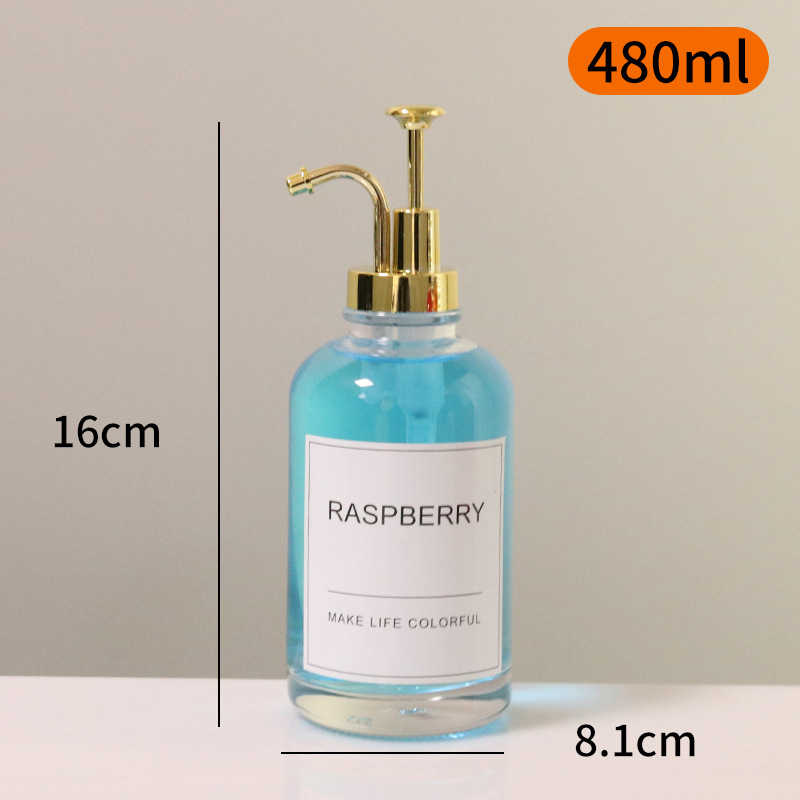 Transfronterizo Amazon desinfectante de manos botella de botella de clasificación de jarabe personalizado al por mayor 500ml dispensador de jabón image 8