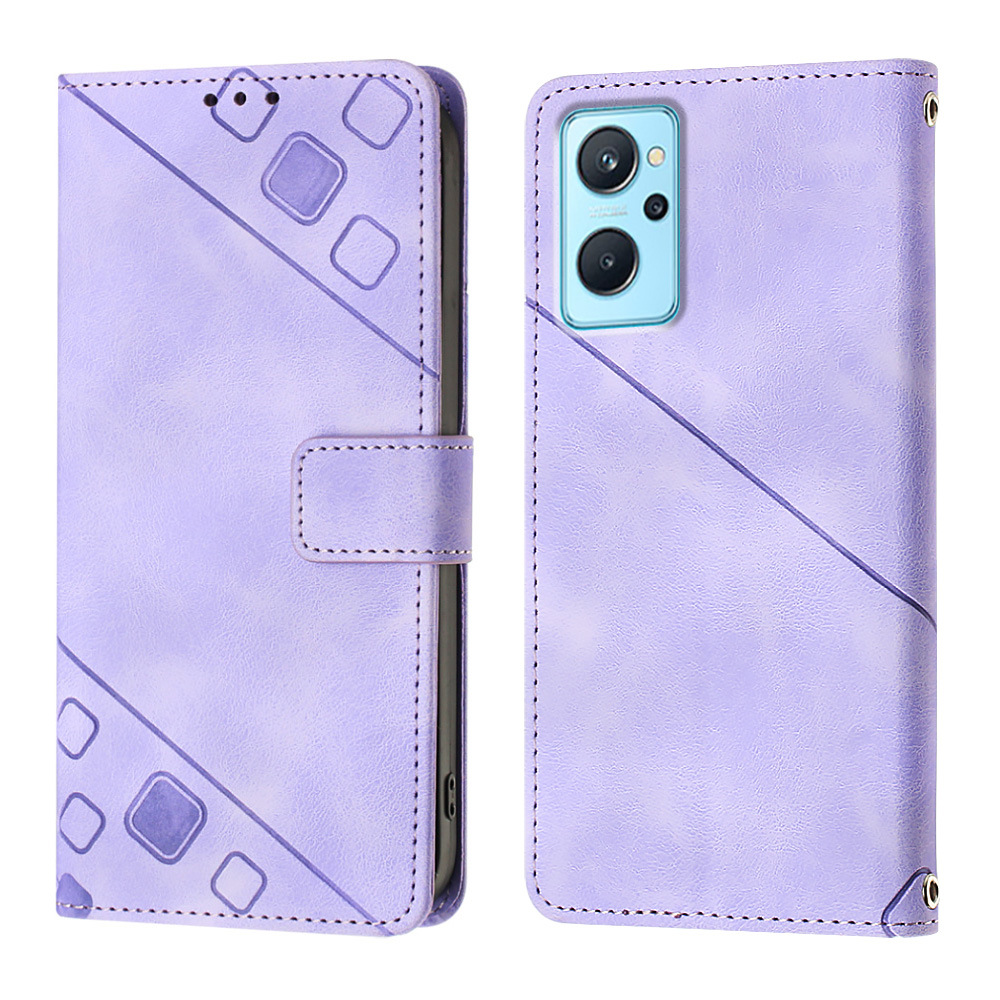Cross-border new Samsung A26 skin-sensitive embossed mobile phone leather case A56 flip card A36 wallet