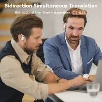 Внешняя торговля Smart Translator Гарнитура для глобальных деловых поездок в арабской Юго-Восточной Азии Многоязычный автономный переводчик
