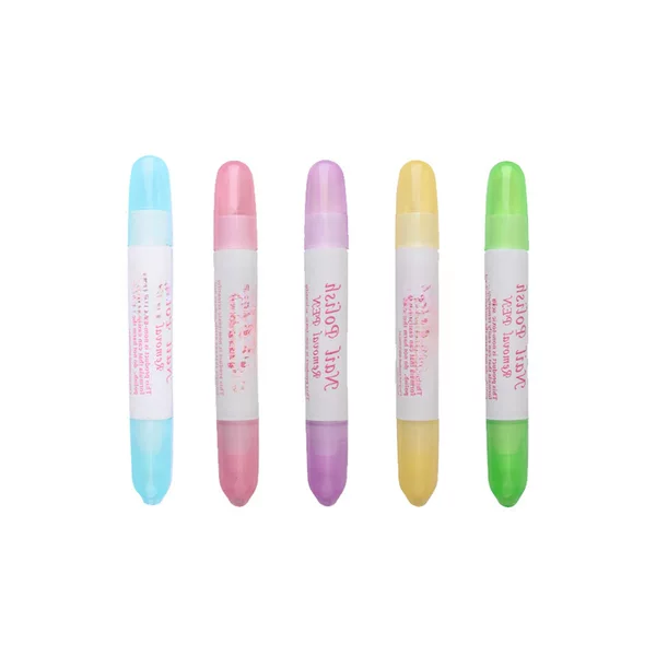Manicure Tools, Nail Polish Remover Pen, Nail Edge Modifier Pen, Nail Polish Remover Pen with Three Extra Pen Tips, Correction Pen