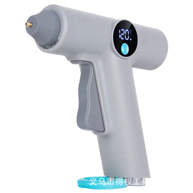 Pistola de fusión en caliente explosiva inalámbrica para niños hechos a mano diy doméstico recargable litio eléctrico pequeño pegamento pistola eléctrica de fusión en caliente