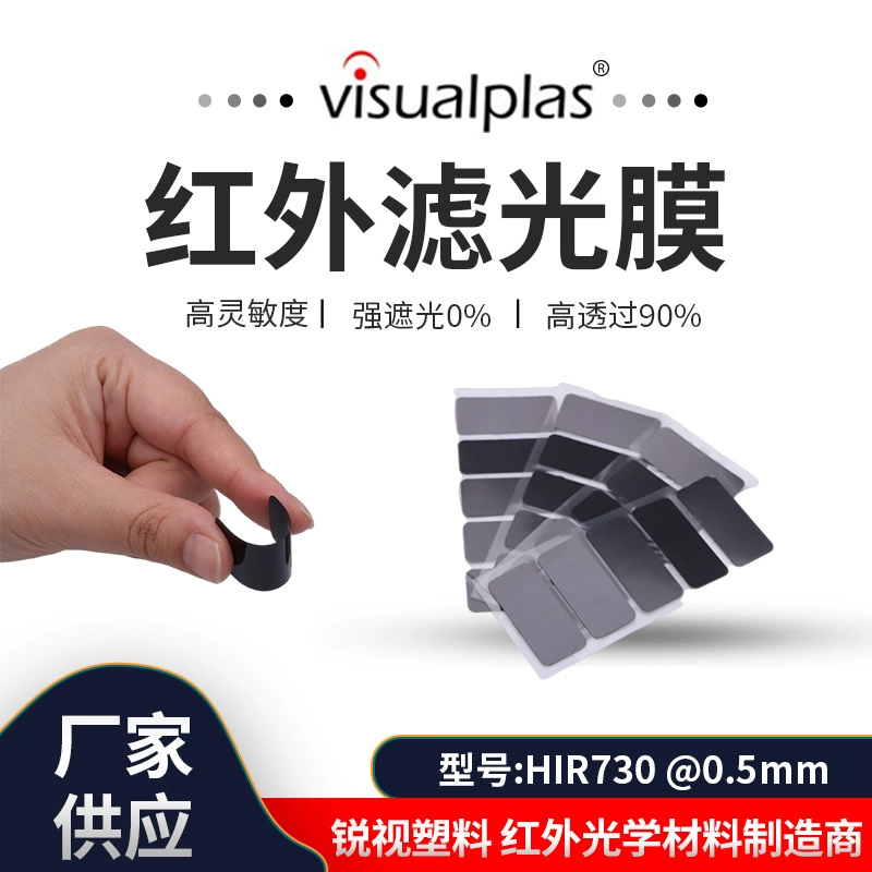 Инфракрасная фильтрующая пленка HIR720, 0,2 мм, блокирующая излучение, для умных камер домашнего видеонаблюдения
