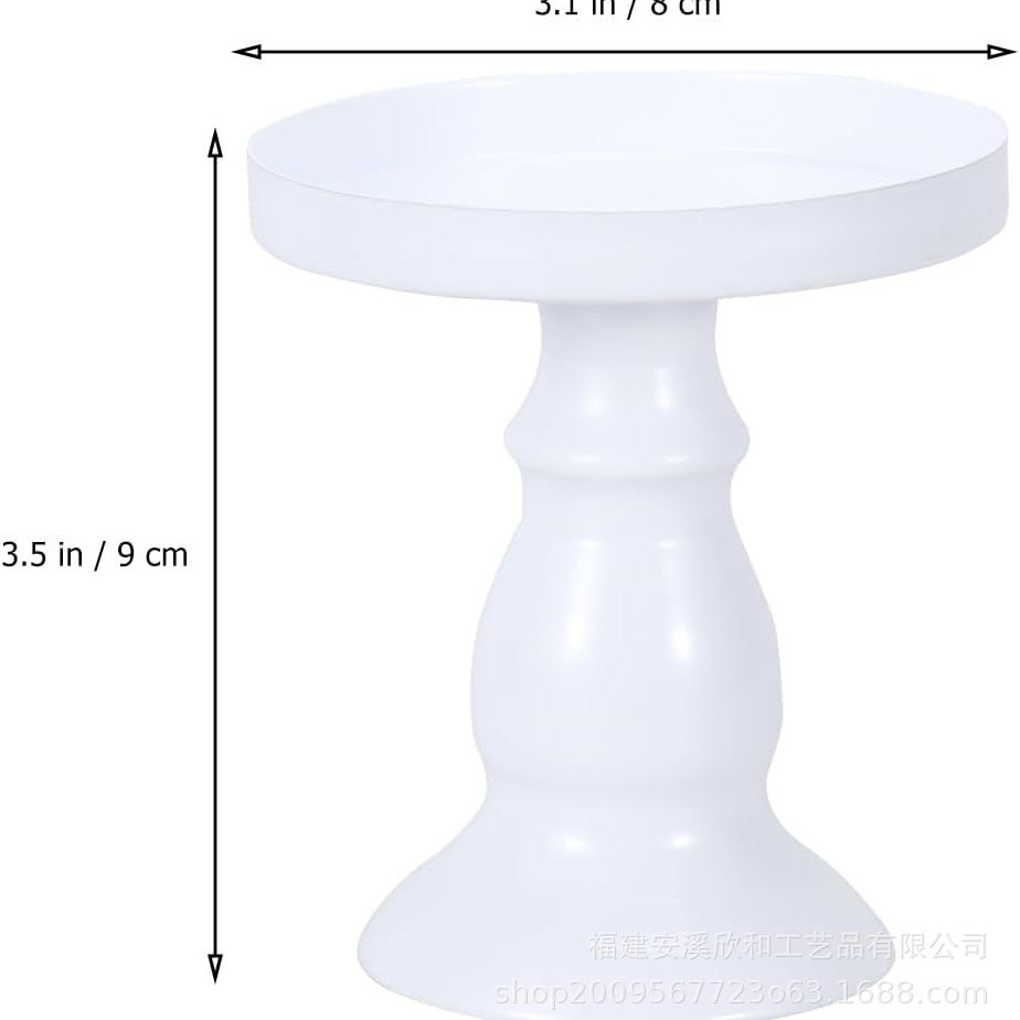 Placa de pastel de metal europeo, placa de refresco, placa de postre, placa de postre, placa de postre