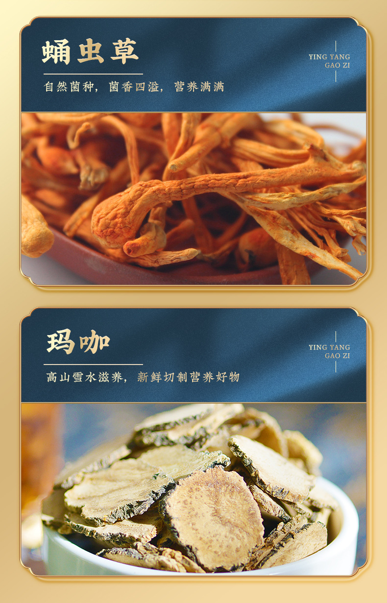 Snow Lotus & Cordyceps Militaris Herbal Paste (Xue Lian Yong Chong Cao Gao) — 300g Nourishing Herbal Honey Paste key features