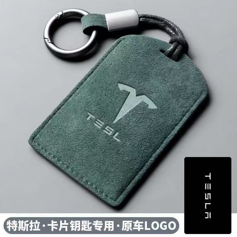 3D Nappa Leather Remote Key Card Protective Case Universal for Car 4S Shops, Gift with Customizable Logo Key Holder