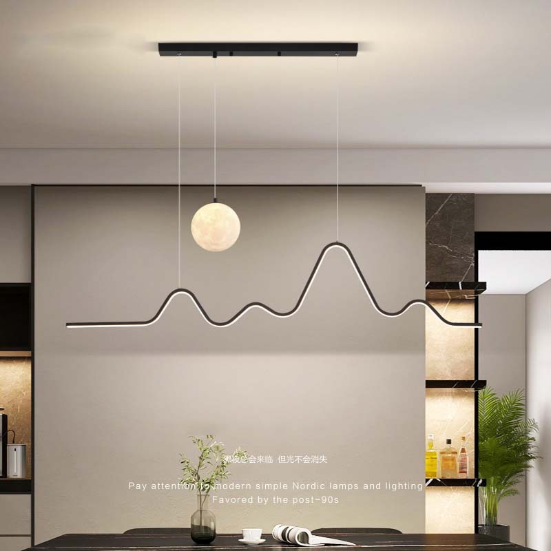 Minimalistic ceiling lamp for living room