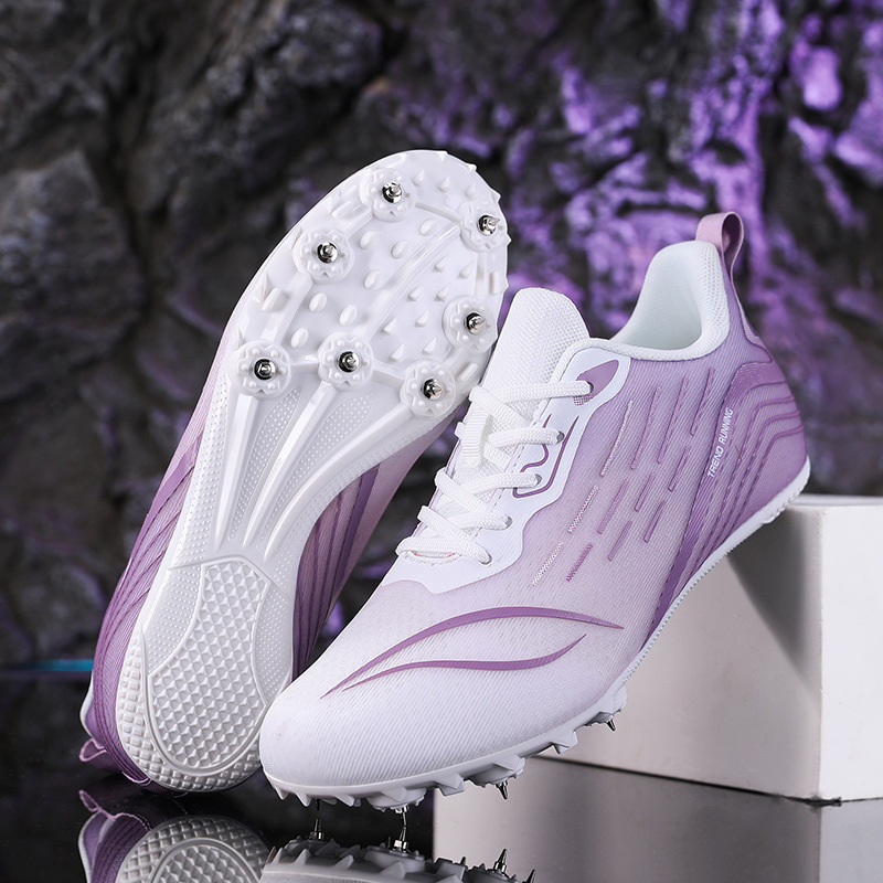 Zapatillas de Atletismo con Clavos Malla, TPU Ligero para Atletismo y Carrera image 3