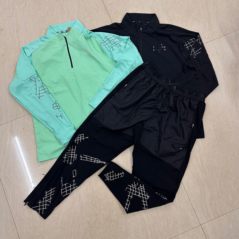 2025 New Cross-Border Model, Same Style as the Original, Quick-Drying Long-Sleeve Half-Zip Stand Collar Outdoor Sports Casual Set, Breathable Sun Protection Clothing 2025 New Cross-Border Model, Same Style as the Original, Quick-Drying Long-Sleeve Half-Zip Stand Collar Outdoor Sports Casual Set, Breathable Sun Protection Clothing