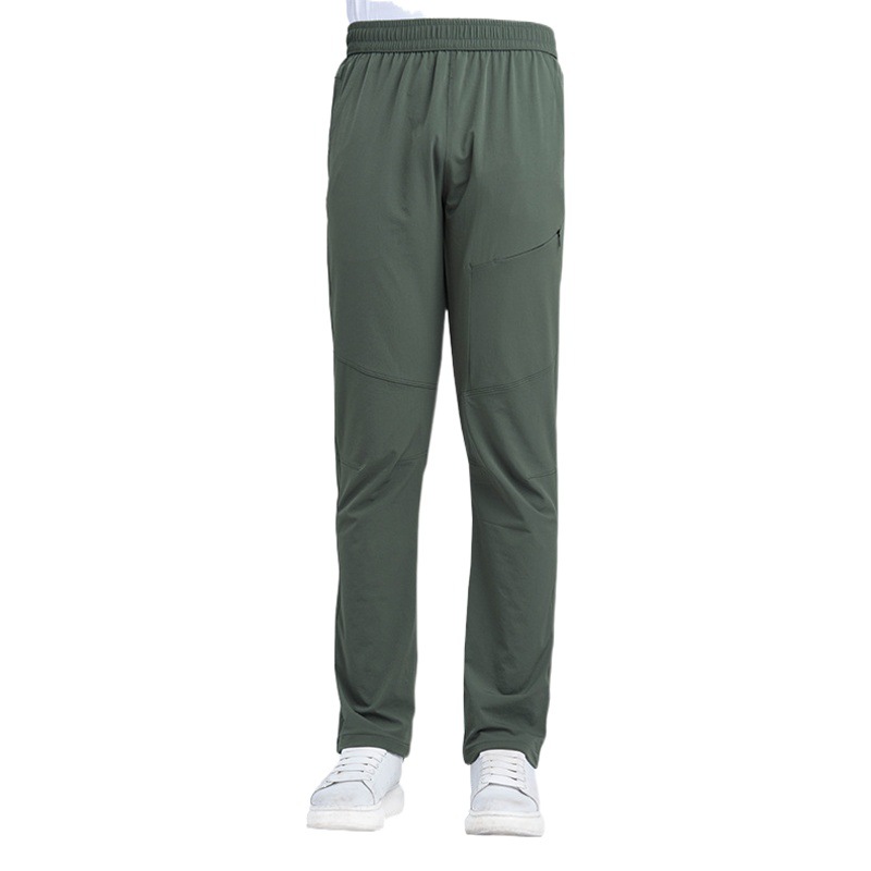 Dijia Edition Pantalones deportivos de otoño para hombres Pantalones deportivos de senderismo elásticos rectos delgados Pantalones casuales al aire libre Pantalones deportivos para hombres