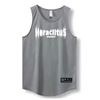 Heraclitus gray american vest-white label