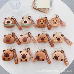 カートゥーンのカピバラの小銭入れはかわいい小銭入れのアイデアを飾っています。