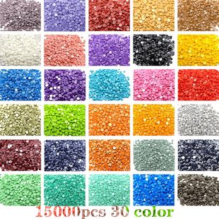�羳30ɫ�A�15000PC  ��ɫС�A荲��� DIY�ֹ�������Ʒ���