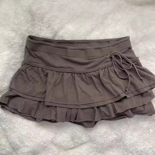 2025 European and American Leopard-Print Sexy Chic Skirt for Trendy Girls: Low-Waist, Fashionable, Casual, and Slimming Design