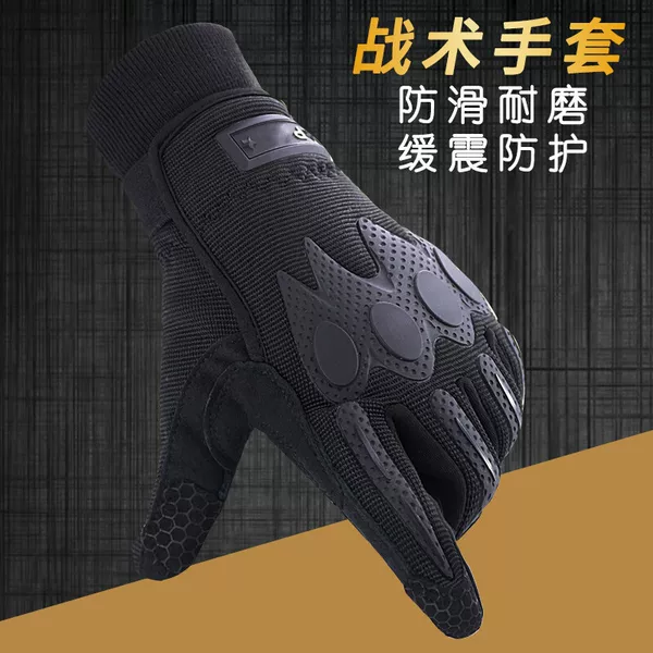 Winter Military Tactical Gloves Full-Finger Thermal Fleece Outdoor Sports Training Touchscreen Thermal Protective Cycling Gloves