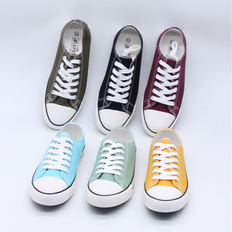 Shandong Rubber Shoe Factory Low-top Canvas Shoes Multi-color Youth School Shoes for Men and Women Vulcanized Rubber Sole Promotional Board Shoes