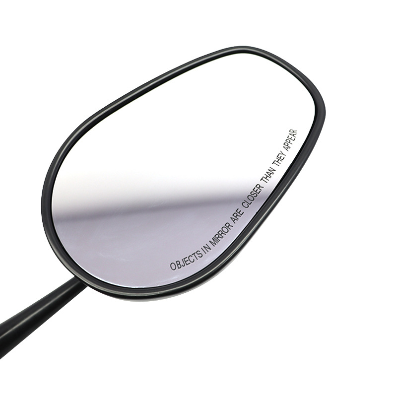 Moxin modified motorcycle rearview mirror universal hand mirror dual-purpose retro oval scooter large field of view mirror