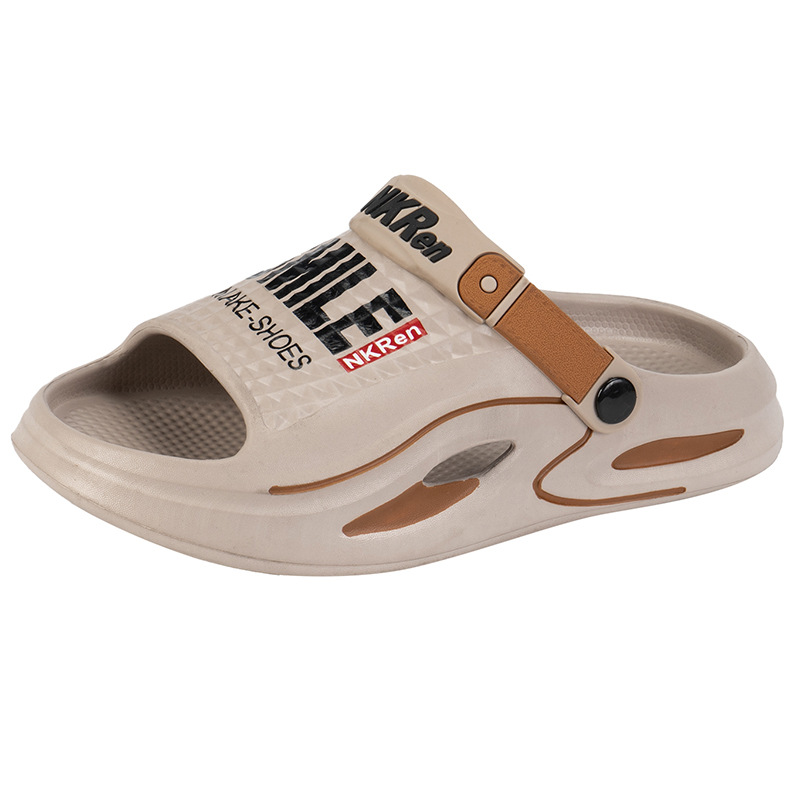 2024 verano nuevas sandalias de moda para hombres zapatillas frías antideslizantes tendencia zapatos de playa al aire libre