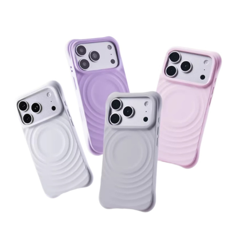 Caseti's Top-Of-The-Line Version in Stock on the Market, Apple Wave Phone Case Suitable for 17Pro Max/Apple 1314151617
