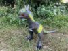 Dinosaur, realistic big toy from soft rubber plastic, makes sounds, tyrannosaurus Rex