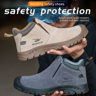 6kV Insulated Welding Safety Shoes PlasticToe Kevlar Midsole